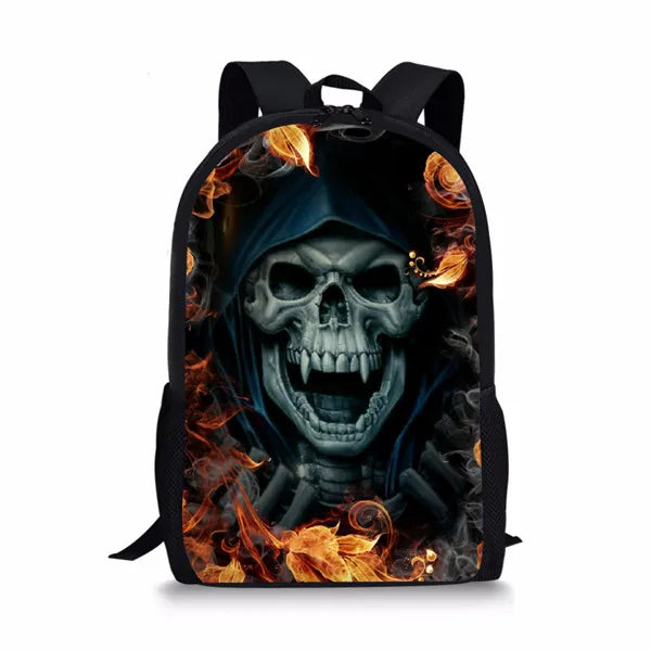 Cool Skull Backpack - Yurei Works