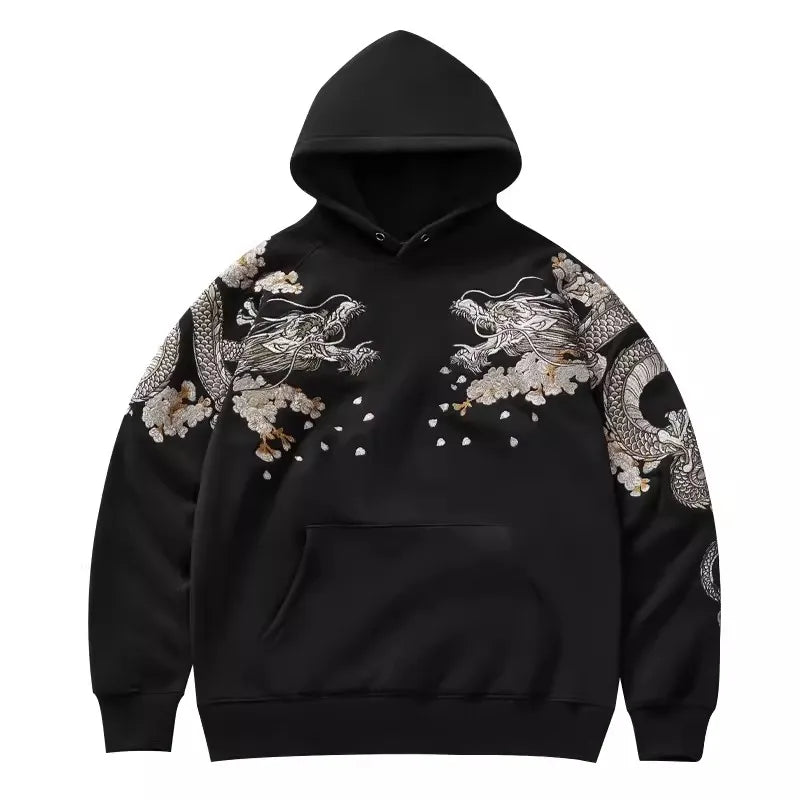 Black Dragon Hoodie - Yurei Works