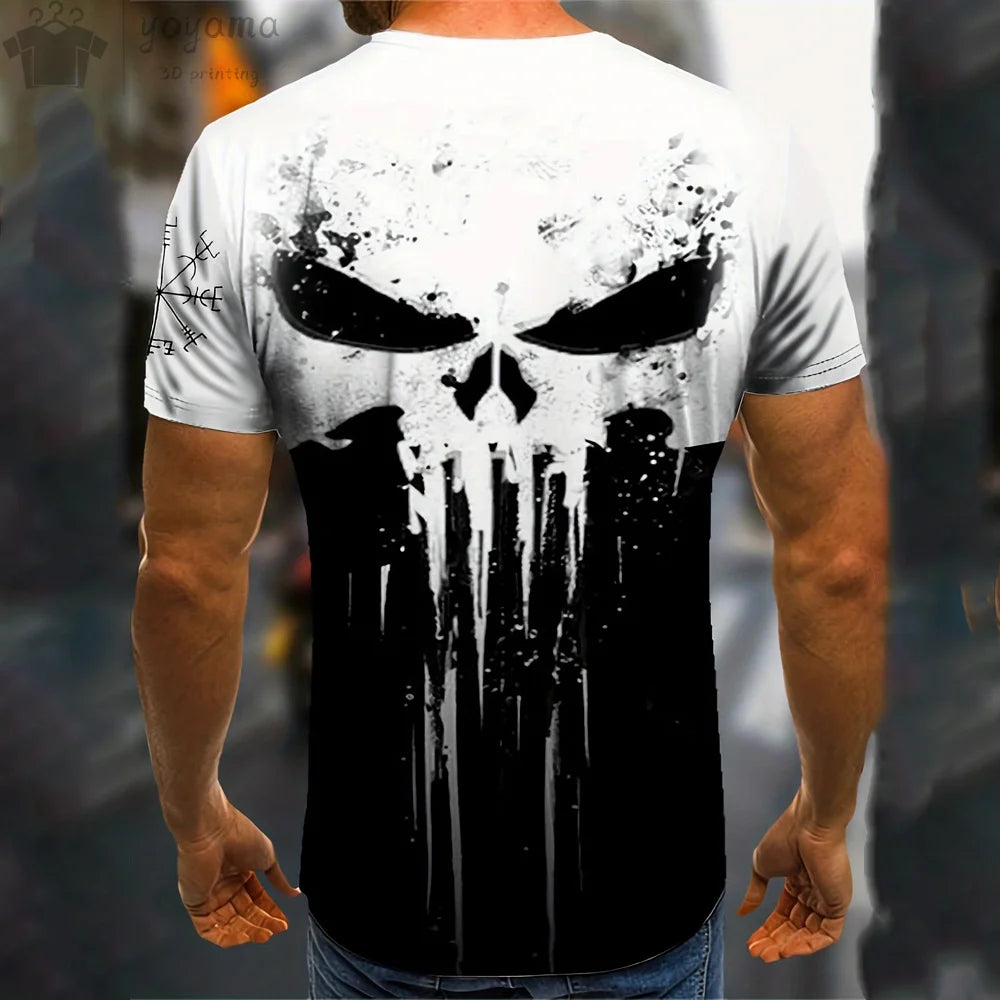 Patriotic Skull T-Shirt