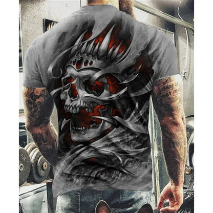 Skull Streetwear Tee Shirt