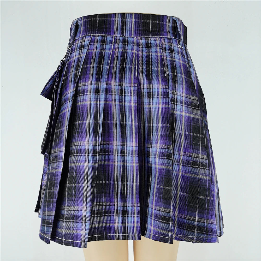 Punk Gothic Mini Skirt - Yurei Works