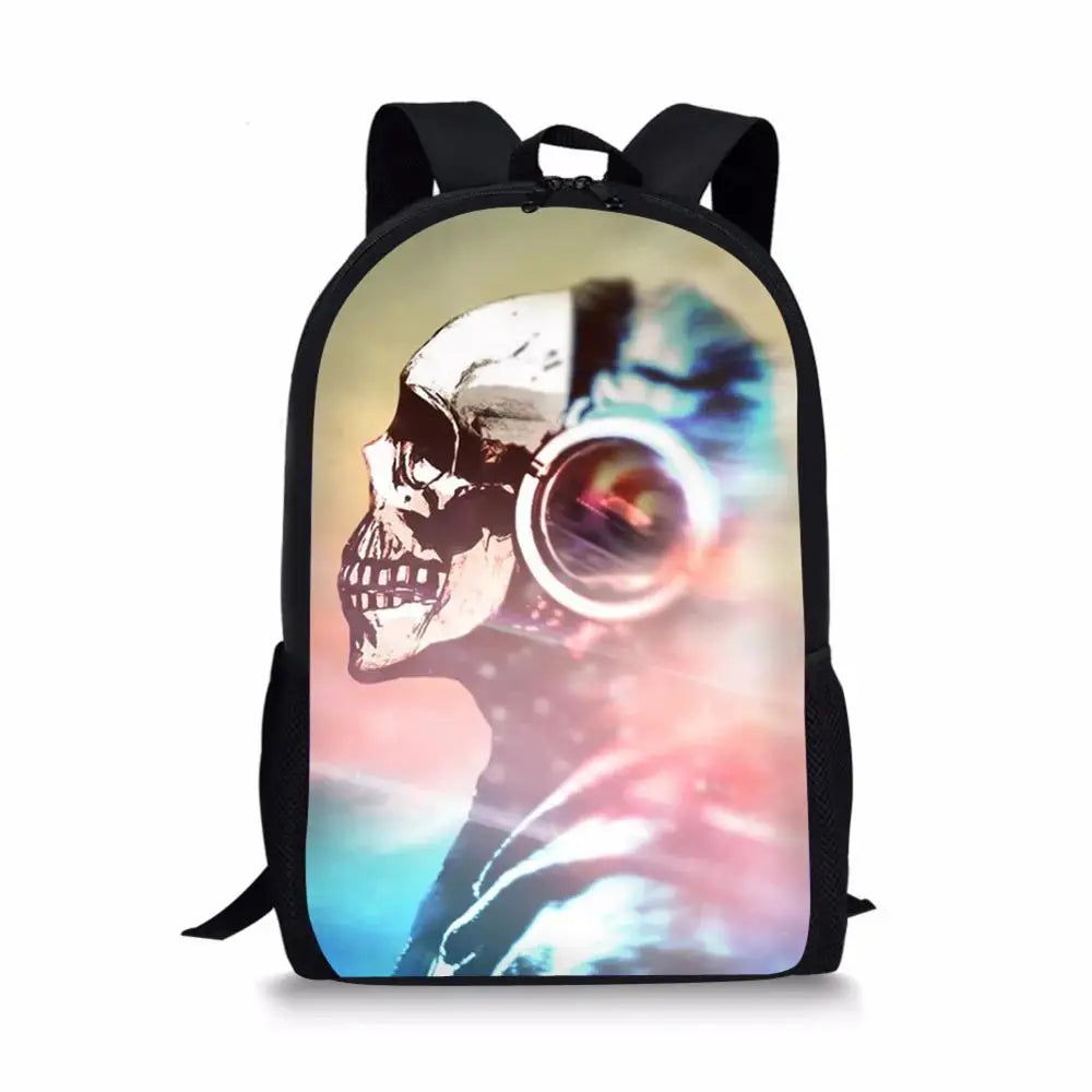 Cool Skull Backpack - Yurei Works