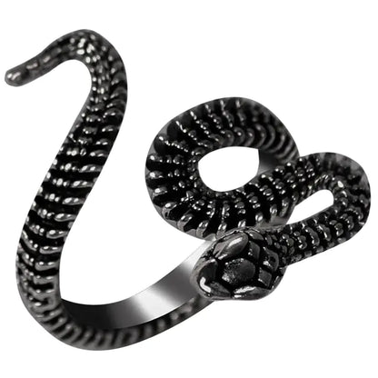 Punk Goth Snake Ring - Yurei Works