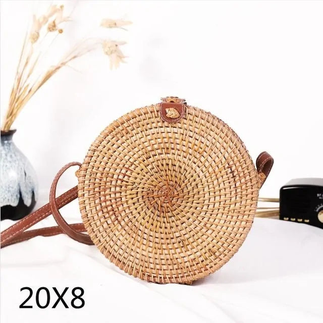 Straw Shoulder Bag - Yurei Works