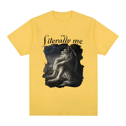 Yellow Wolf Meme Tee 