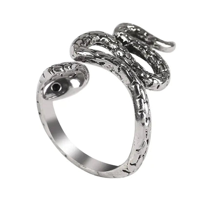 Punk Goth Snake Ring - Yurei Works