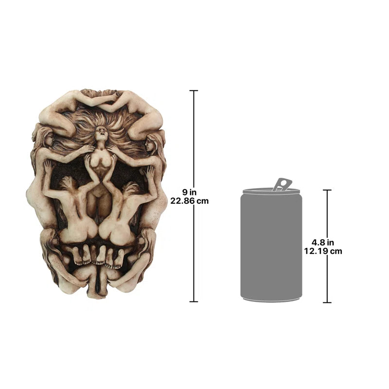 Memento Mori Gothic Death Skull Figurine