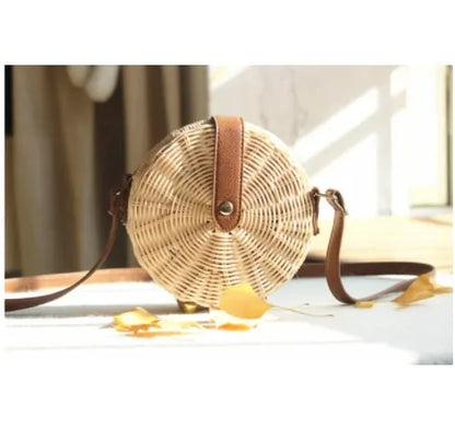 Straw Shoulder Bag - Yurei Works