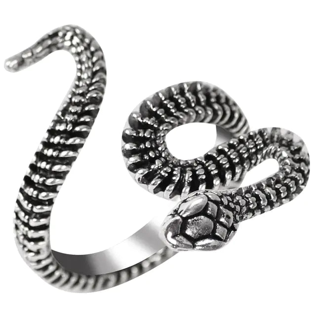 Punk Goth Snake Ring - Yurei Works