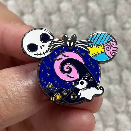 Enamel Pin Halloween Brooch - Yurei Works