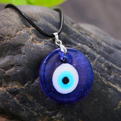 Vintage Evil Eye Pendant Necklace - Yurei Works