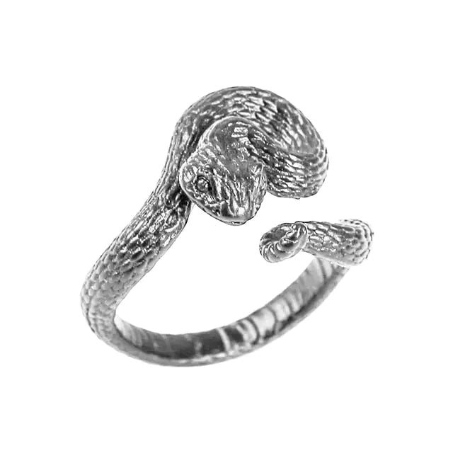 Punk Goth Snake Ring - Yurei Works