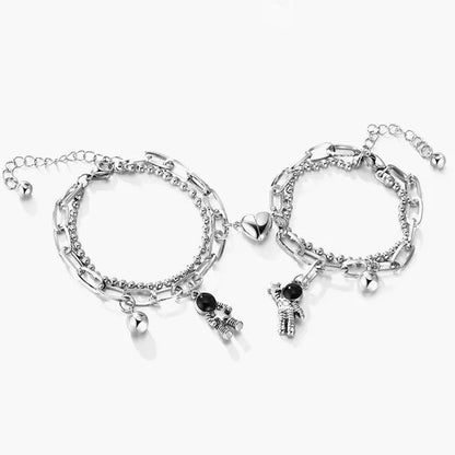 Gothic Spider Couple Bracelets - Yurei Works