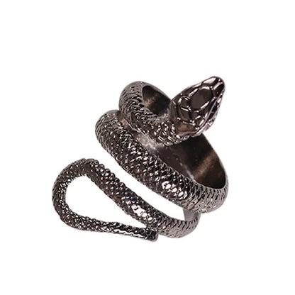 Punk Goth Snake Ring - Yurei Works