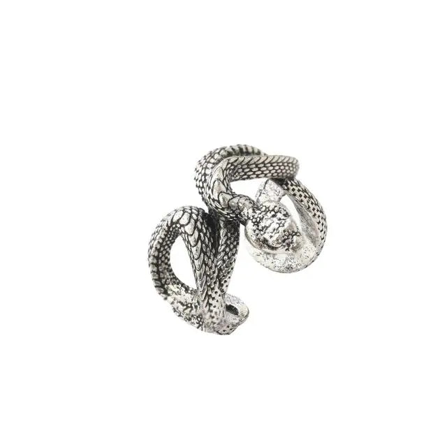 Punk Goth Snake Ring - Yurei Works