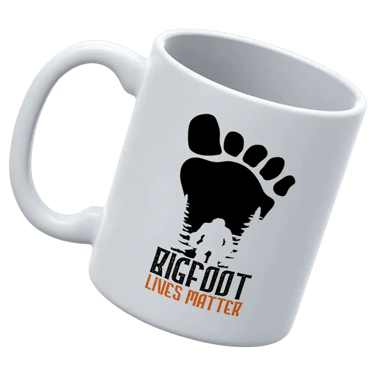 Bigfoot Lives Matter 11oz Mug - Yurei Works