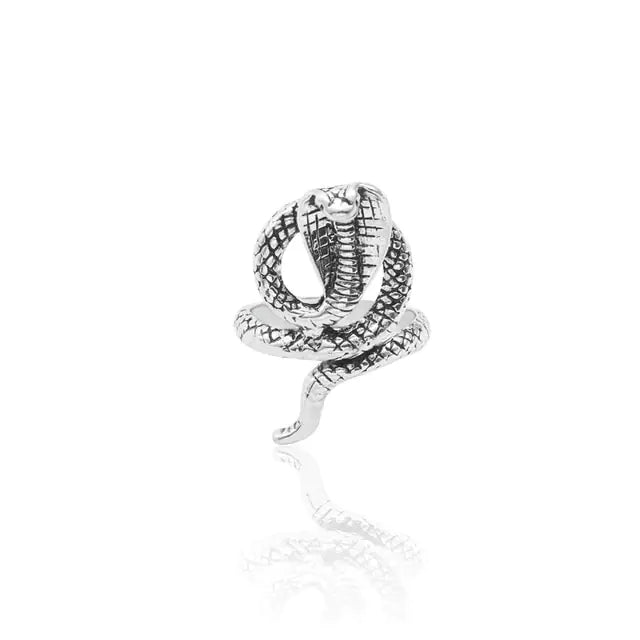 Punk Goth Snake Ring - Yurei Works