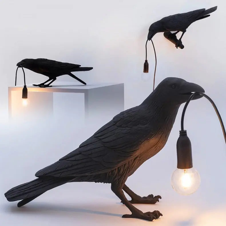 Raven Accent Lamp - Yurei Works